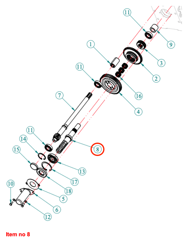 Priză de putere axă HST Captain, Startrac, Antonio Carraro, etc.,