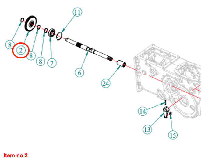 Angrenaj PTO 45S Căpitan, Startrac, Antonio Carraro