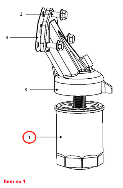 Filtru de ulei Captain 250DI, 260, 280, 282, Simpsons Sc213,