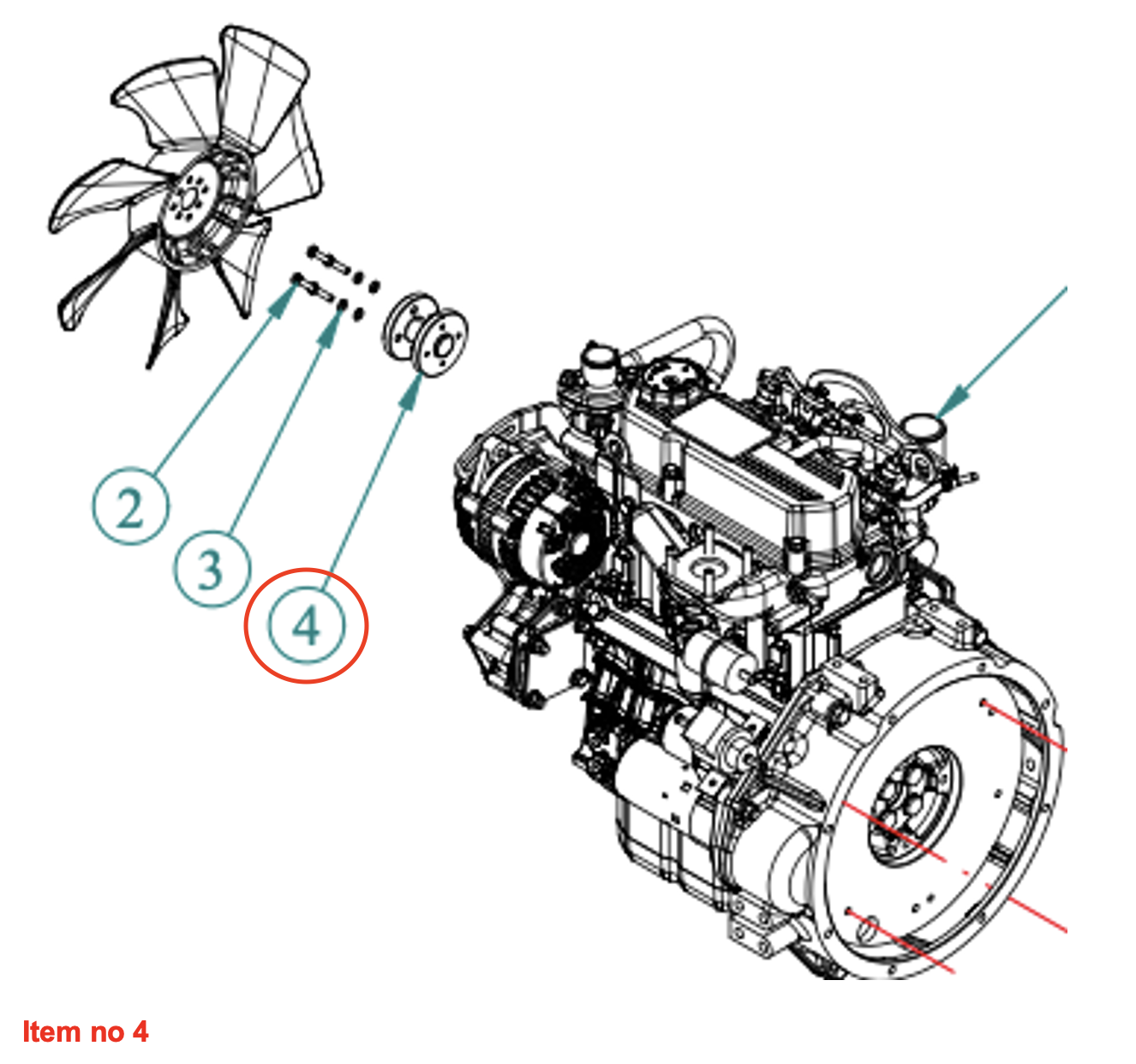 Tufa distanta palete ventilatorului Captain, Startrac, Antonio Carraro,