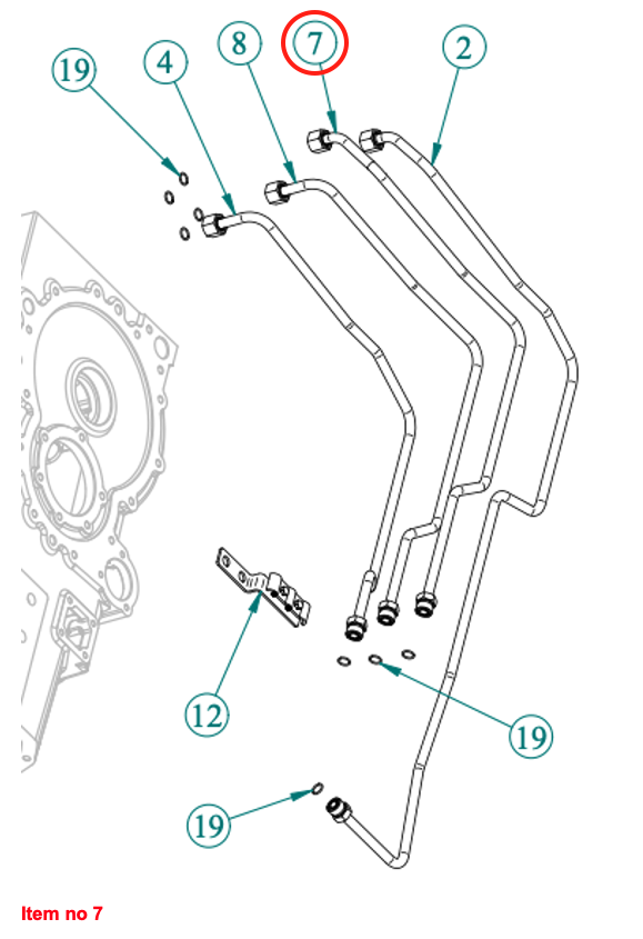 Controlul liniei hidraulice (L) HST Captain, Startrac, Antonio Carraro, etc.,