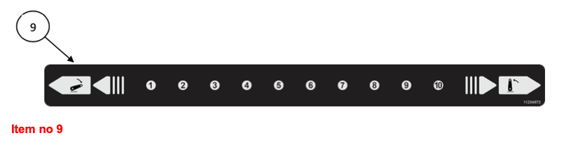 Maneta de ridicare a autocolantelor Captain, Startrac, Antonio Carraro, etc.