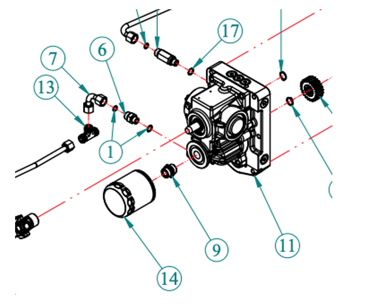 Garnitură unitate HST Captain, Startrac, Antonio Carraro, etc.,