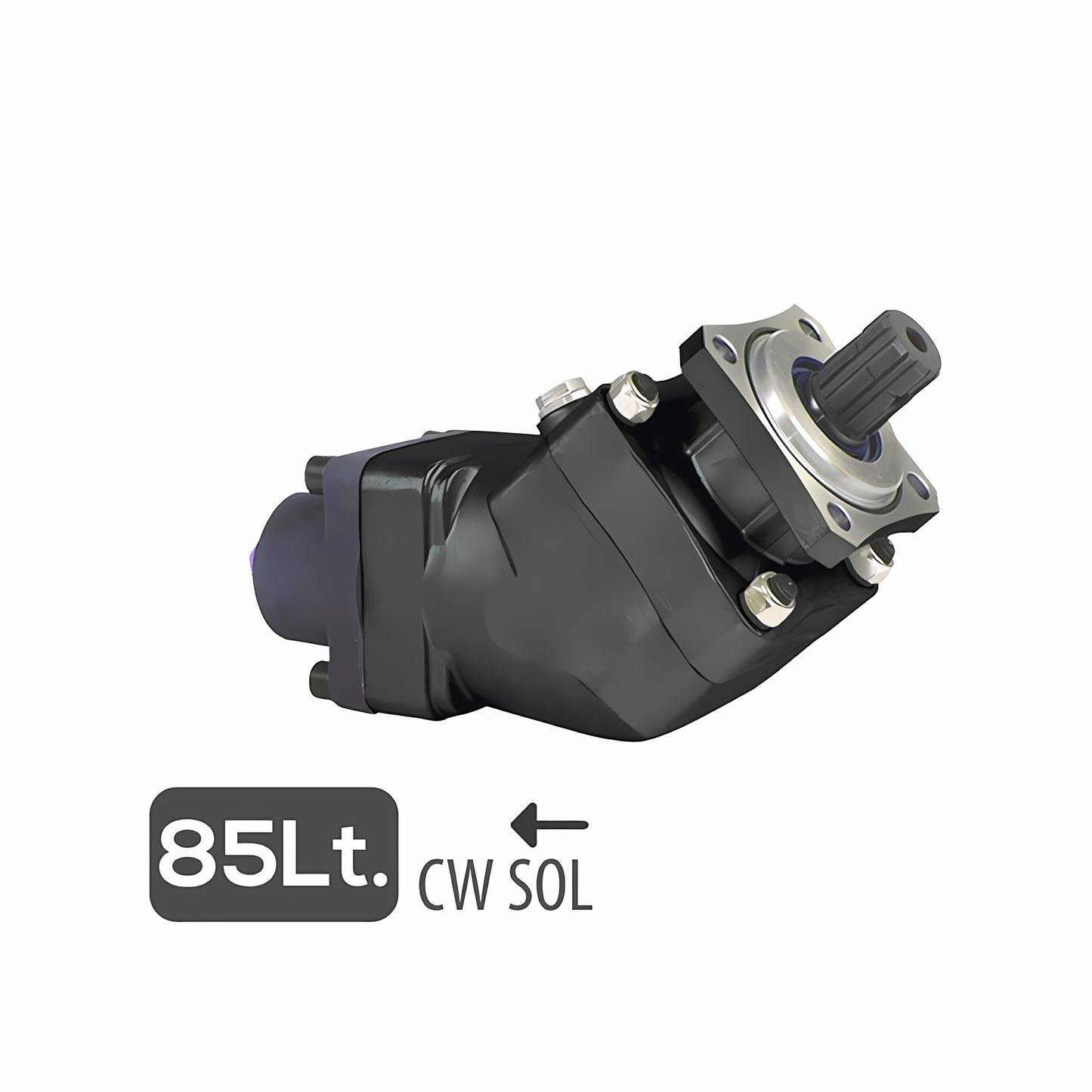 Pompă cu piston axial stânga de 85 litri
