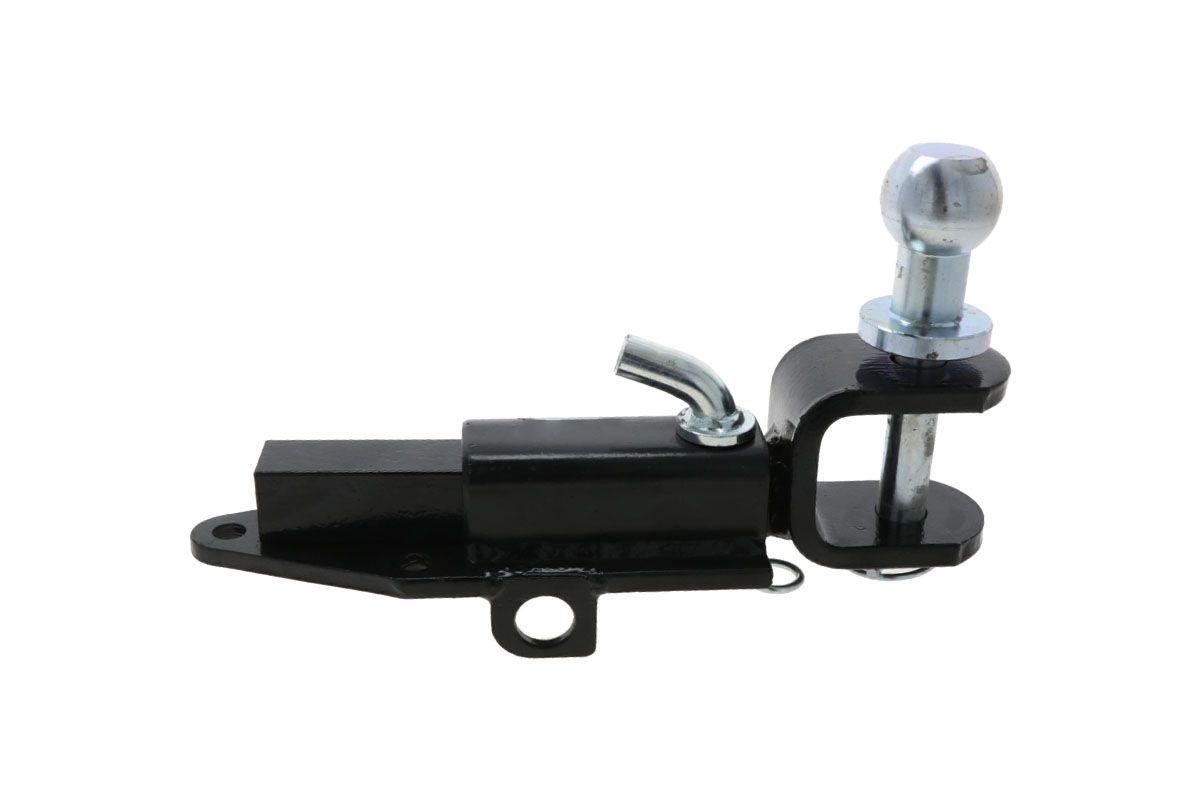 Cârlig de remorcare montat sub suport + știft + bilă