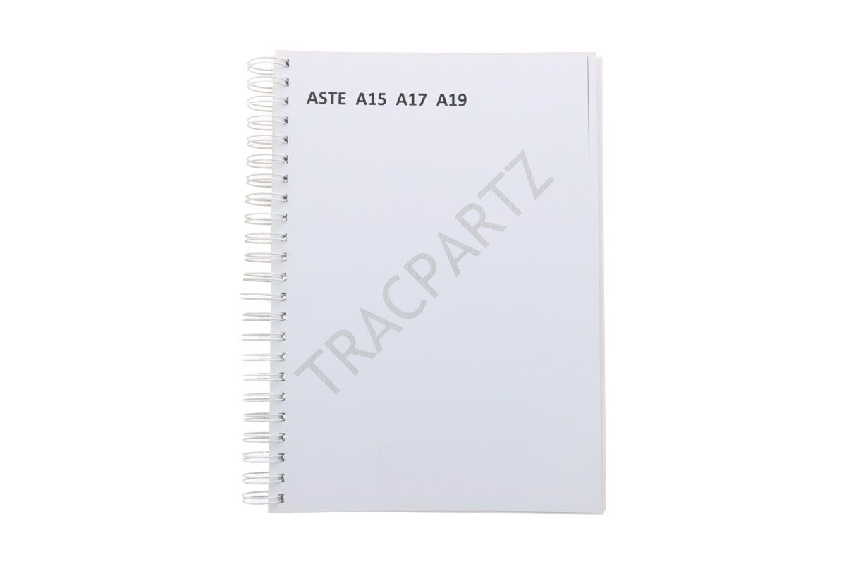 Catalog de piese Kubota A15, A17, A19 cu desene tehnice (japoneză)