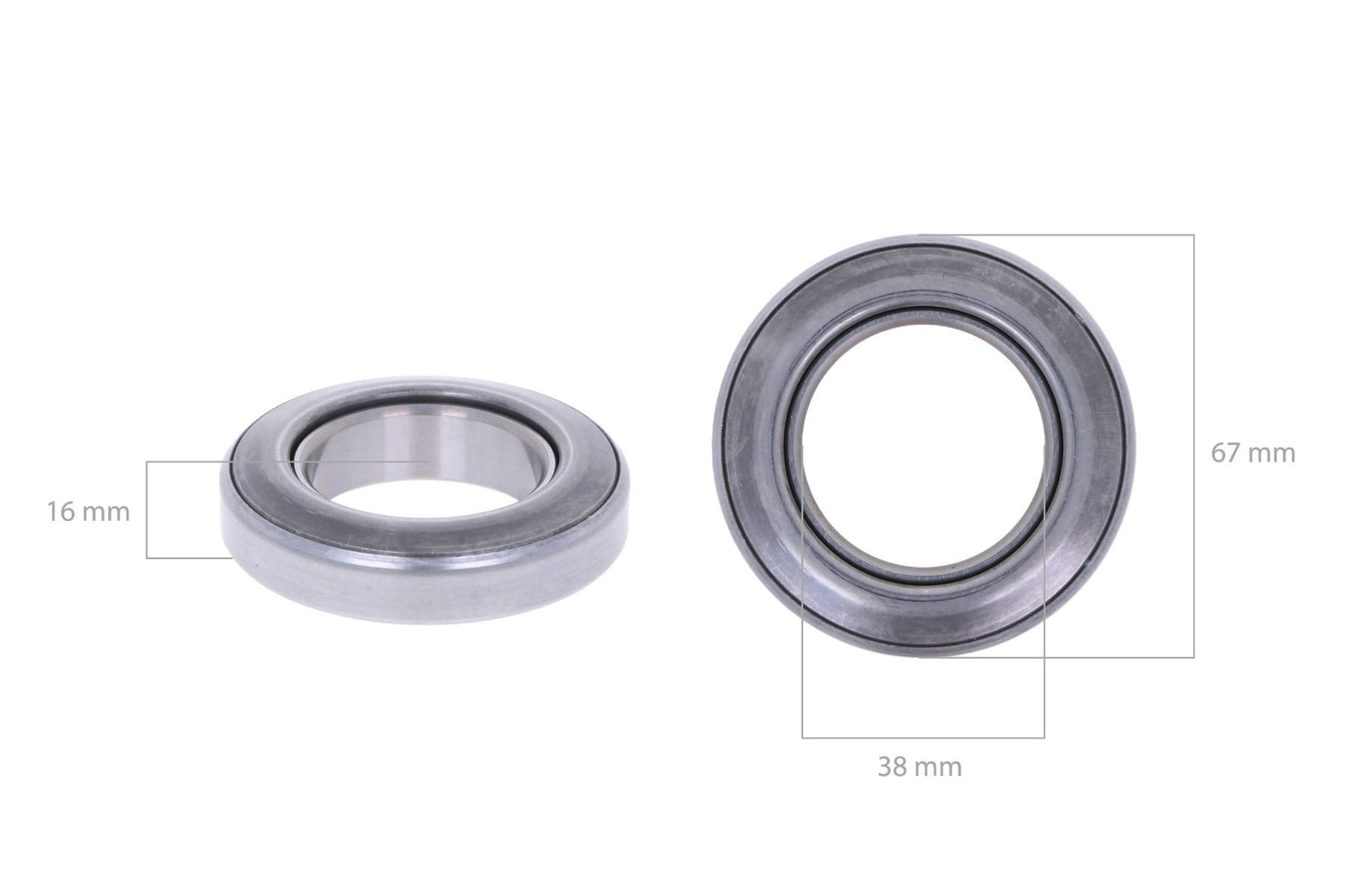 Rulment de eliberare a ambreiajului Shibaura, Iseki, Ford, Suzue, 67x38x16