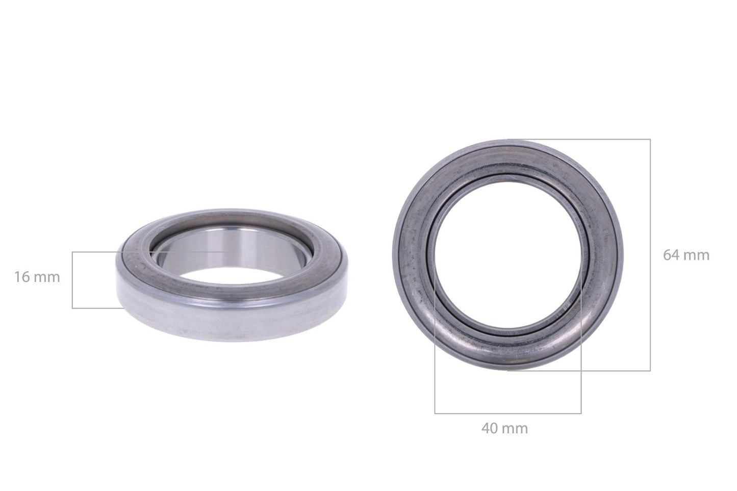 Rulment de eliberare a ambreiajului Hinomoto, John Deere, Kubota, Mitsubishi, Satoh, Yanmar 40x64x16