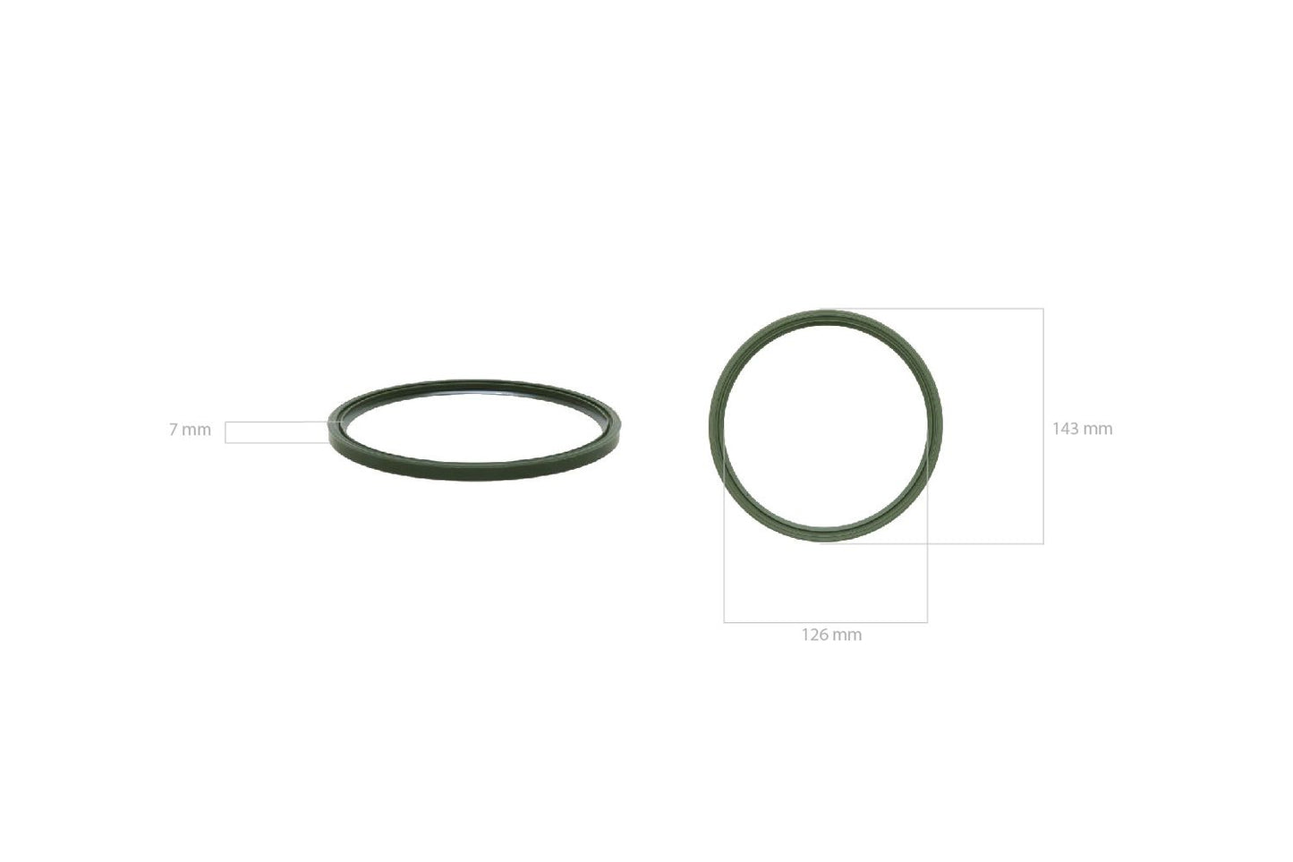 Garnitură de praf punte față Iseki TX