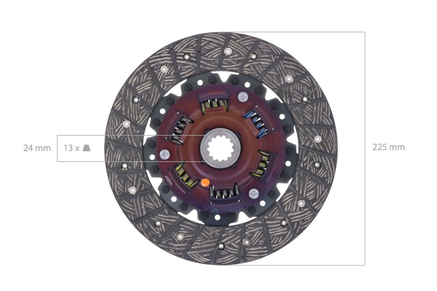 Disc ambreiaj Iseki TA, TK, TL, TS, 3030, Landhope, Bolens, Mahindra, alb