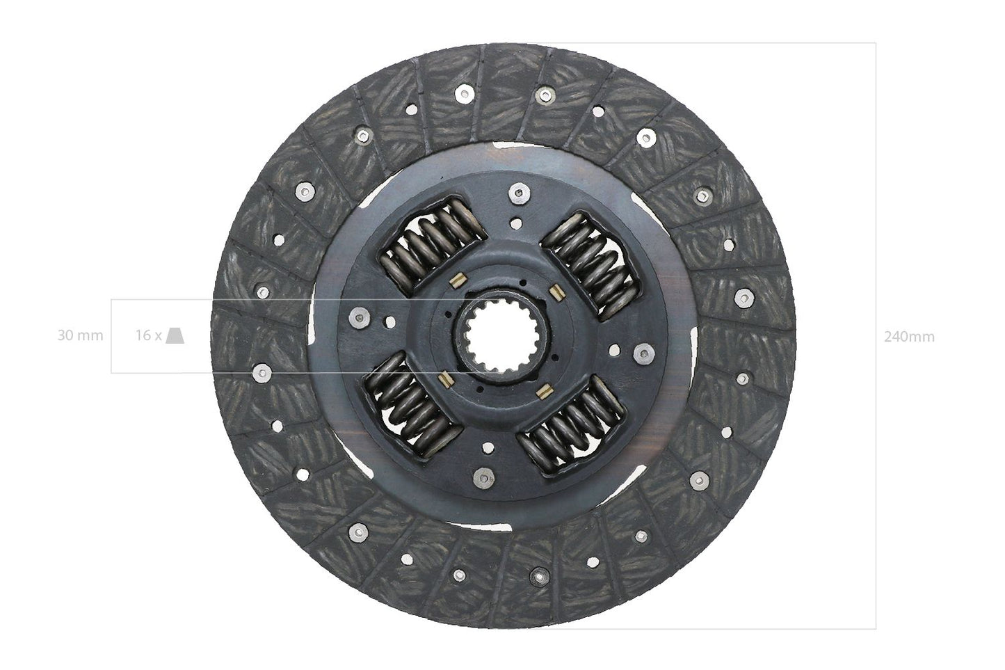 Disc ambreiaj 240 mm / 91/2” Ford / New Holland, Case IH, Shibaura,