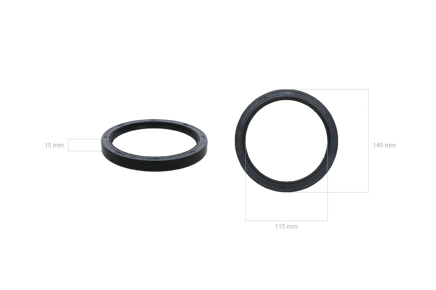 Garnitură articulație față Yanmar YM1100, YM1500 roșie, YM1510