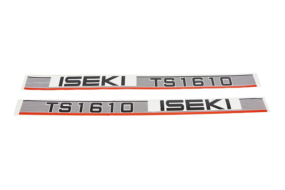 Set de autocolante Iseki Bonnet TS1610