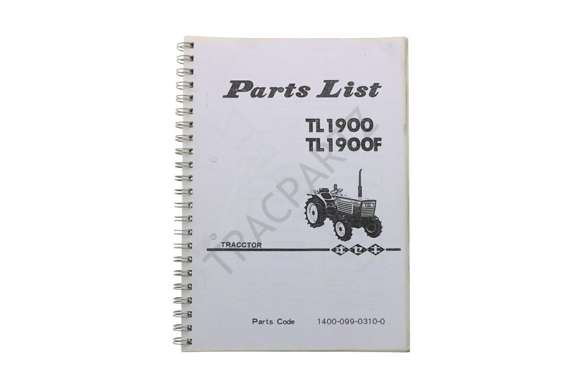 Catalog de piese Iseki TL1900 (japoneză)