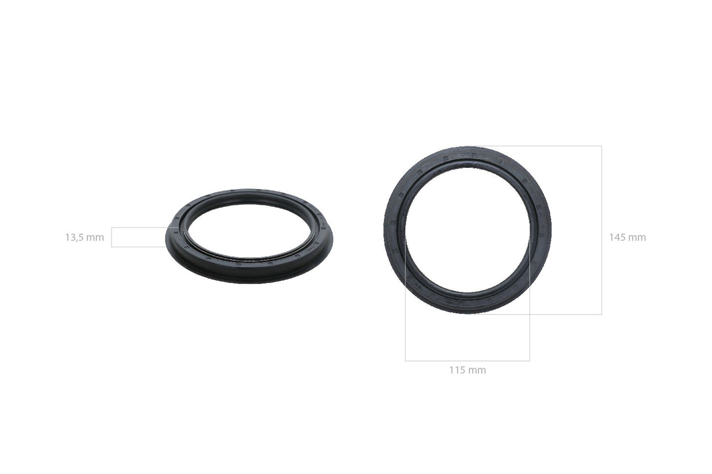 Garnitură articulație față Yanmar seria YM 4WD, John Deere 650 t/m 1070,