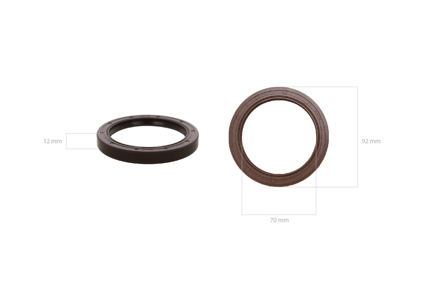 Etanșare arbore cotit (spate) Mitsubishi K-, MVS3L, MVS3L2, S3L, S3L2, S4L, S4L2, Captain, Startrac, etc.