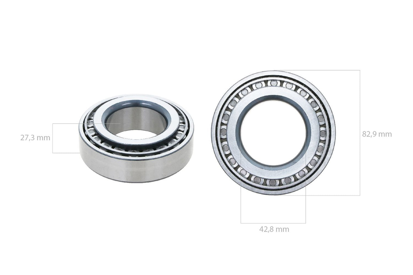 Rulment cu role conice 25577- 25523 Carcasă pinion Captain 273, Startrac 273,