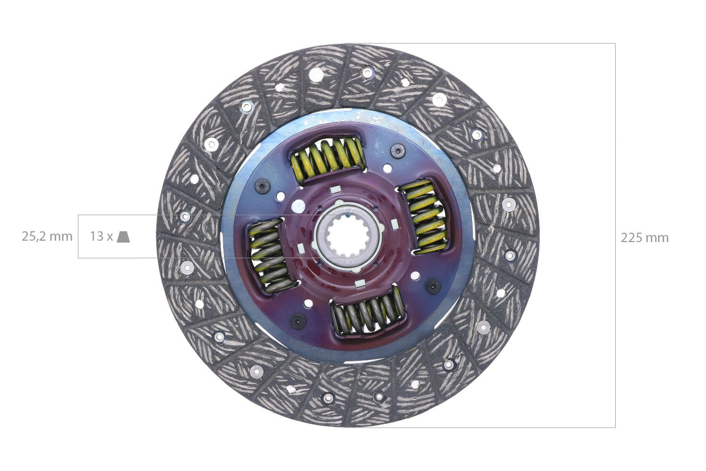 Disc ambreiaj Iseki TK527, TK532, TK538, TK25, TK29, TK30, Seria 50