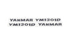 Set autocolante capotă Yanmar YM1301