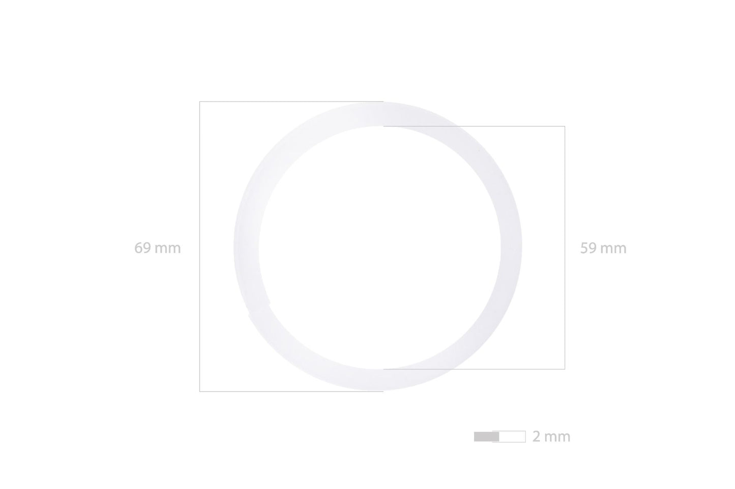 Cilindru de ridicare cu inel de susținere Kubota seria B, seria F