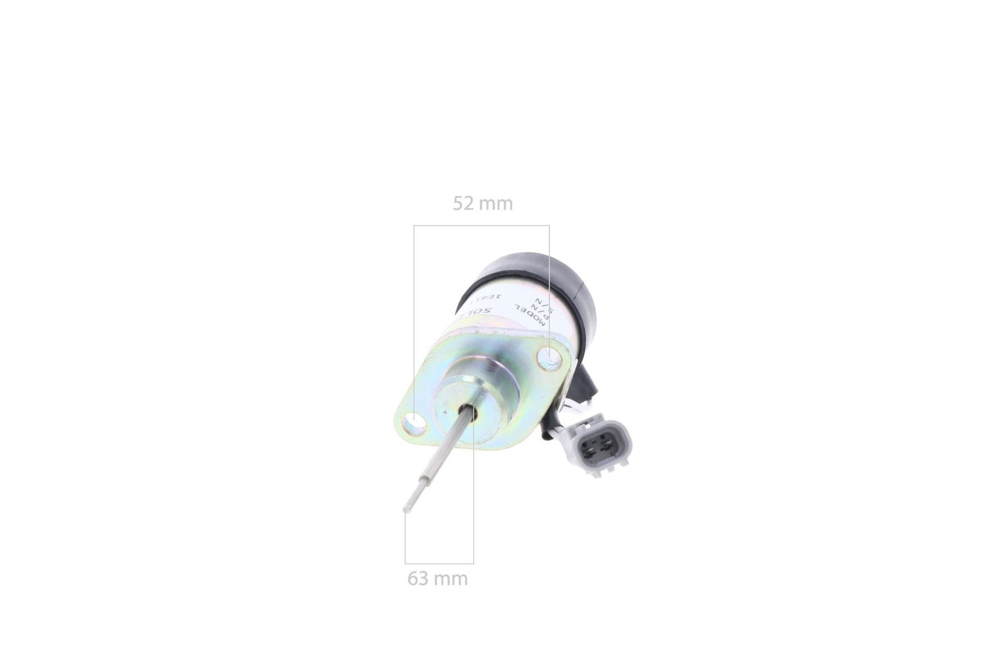 Solenoid de oprire 12 volți Kubota B, BX, D722, D902, Z482,