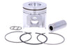 Set piston și segment Injecție directă +0,25 mm Yanmar 4TNV106, 4TNV106T, Komatsu 4D106, S4D106,