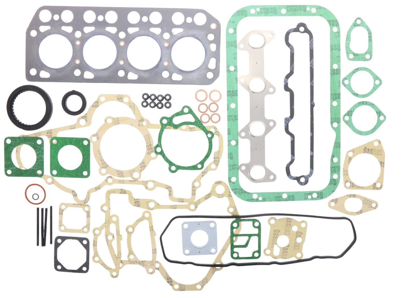 Set garnituri chiulasă Mitsubishi K4A D1650, D1850, Airman DCX180, Satoh / Kumiai ST1620, ST1640, ST1820, ST1840