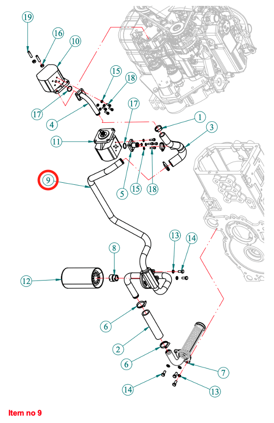Cap filtru de aspirație Captain, Startrac, Antonio Carraro, etc.,