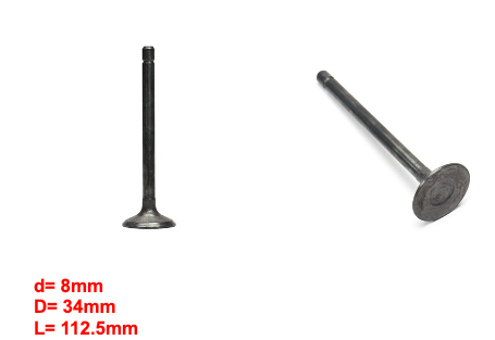 Supapă de evacuare Kubota V3300 IDI, V3600 IDI,