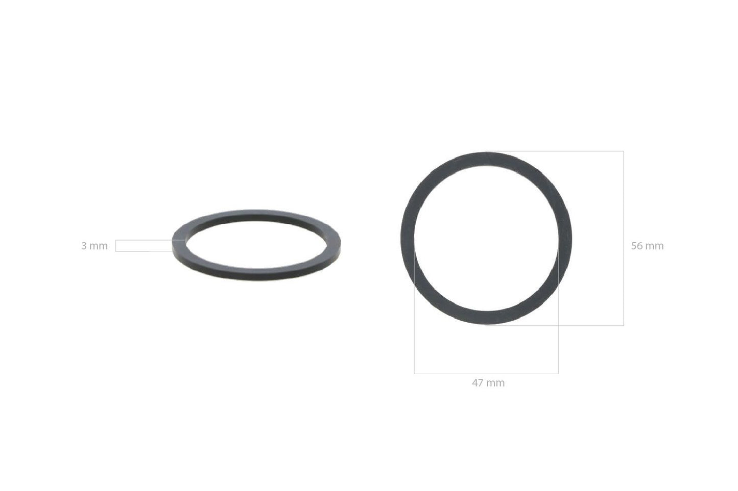 Garnitură de etanșare pentru bol de sticlă Ford / New Holland Major, Power Major, Super Major