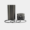 Kit (Piston + Set segmenti + Camasa cilindru - SEMIFINISH - Diametru: 72.00 mm): KUBOTA / D902 / Z602