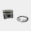 Piston (CU ALFIN) + Set segmenti piston (0,50 - OVERSIZE - Diametru: 98,50 mm) : KUBOTA / V3300-DIE / Nr. referinta: 1C050-21912-S