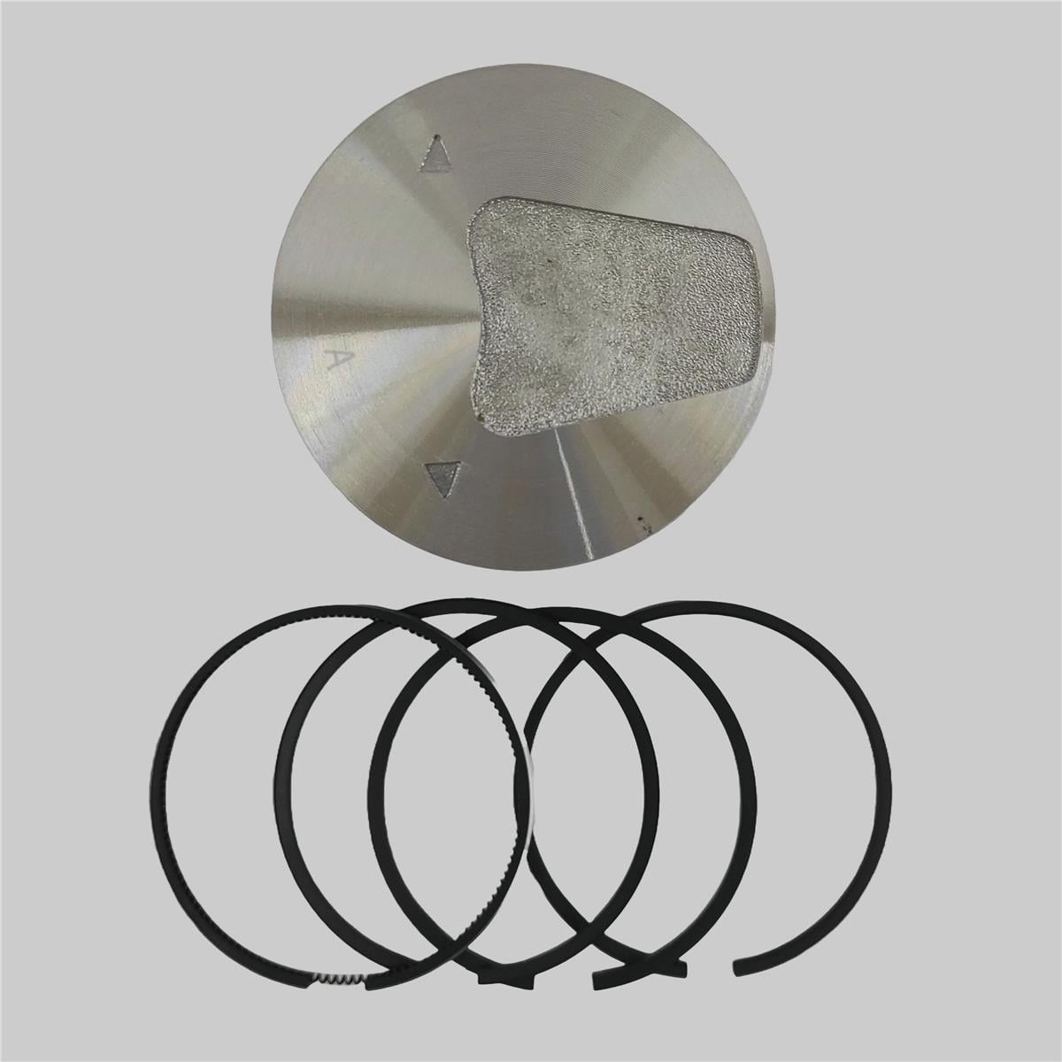 Piston + Set segmenti (0,50 - Diametru: 73,50 mm): MITSUBISHI/K3D/K4D