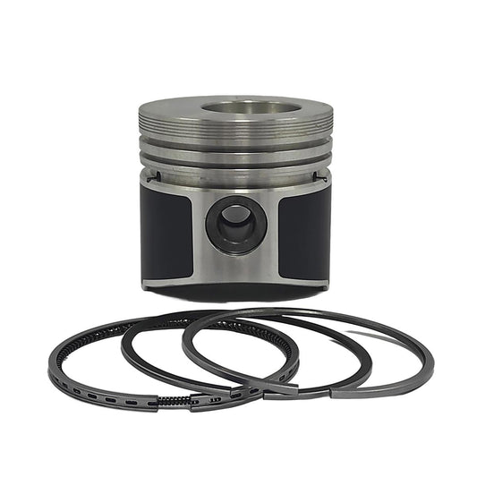 Piston + Set segmenti (0,50 - Diametru: 76,50 mm): MITSUBISHI / K3E-DI / K4E-DI