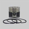 Piston + Set segmenti (0,50 - Diametru: 78,50 mm - Diametru 23 PIN): MITSUBISHI / K3F-DI / K4F-DI