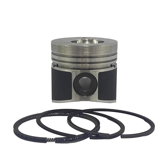 Piston + Set segmenti (0,50 - Diametru: 78,50 mm - Diametru 27 PIN): MITSUBISHI / K3F-DI / K4F-DI