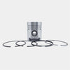 Piston + Set segmenti (0.50 - Diametru:100.50 mm): SAME / LAMBORGHINI / 1003 P / 1004 P / 1006 P / Nr. referinta: 0.072.0061.6 / 10-S