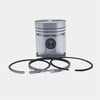 Set piston si segmenti (0,50 mm-OVERSIZE): HATZ / E71 / E75 / ES71 / ES75 / Nr. referinta: 003 4341 00-S