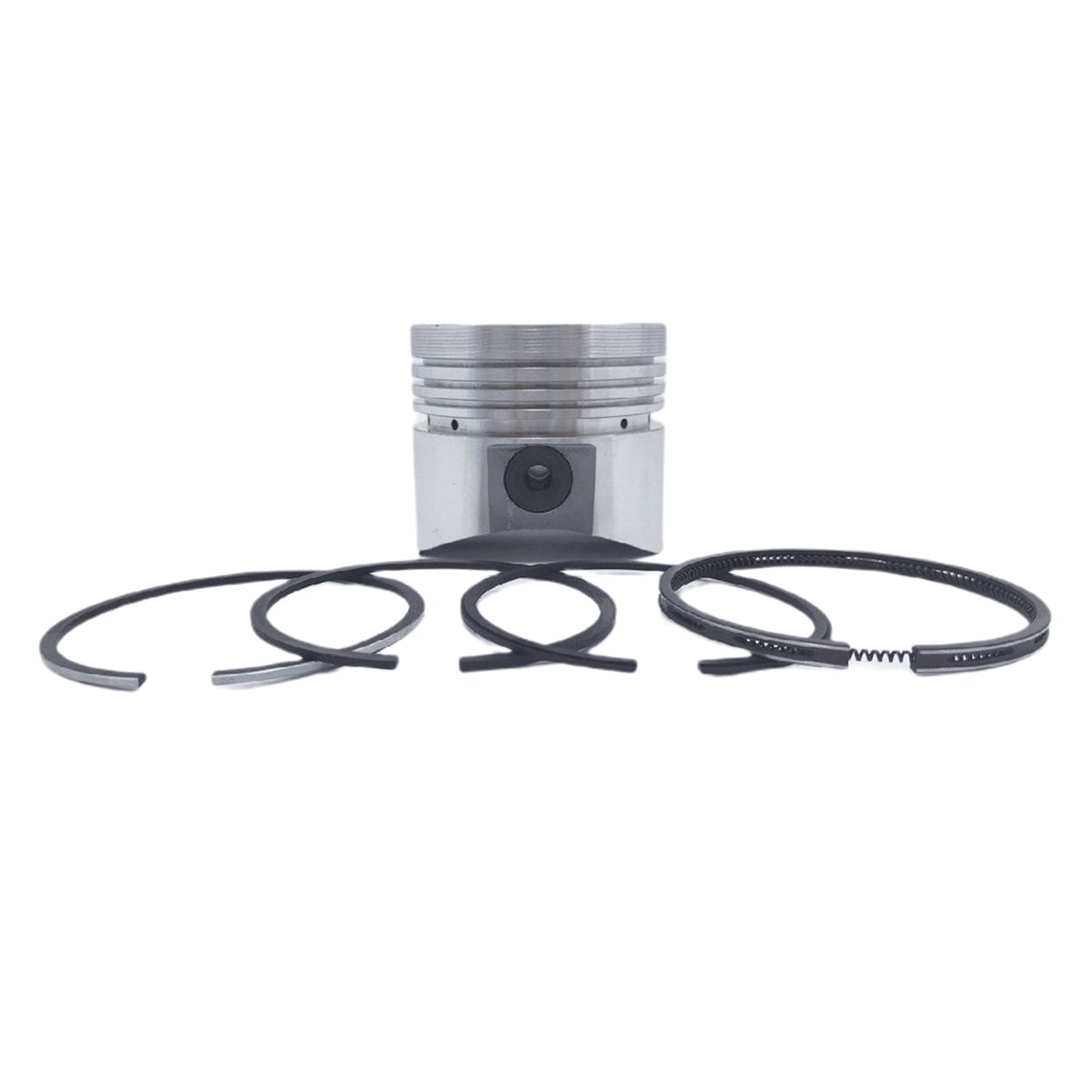 Piston + Set segmenti (4R) (STD - Diametru : 82.00 mm): LOMBARDINI / 6LD 360 / LDA 530