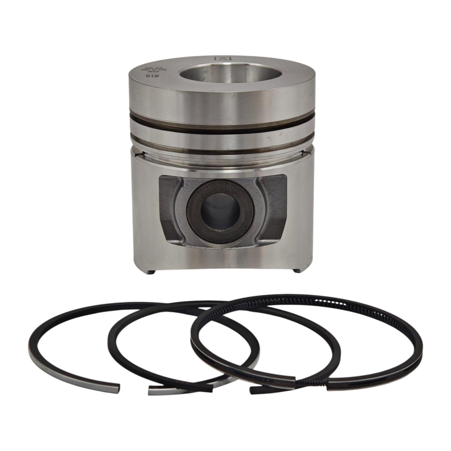 Set piston si segmenti (STD-Diametru: 100,00 mm-3R): STEYR / WD 308,40 -.41-.45 / WD 408,40 -.41-.42-.43