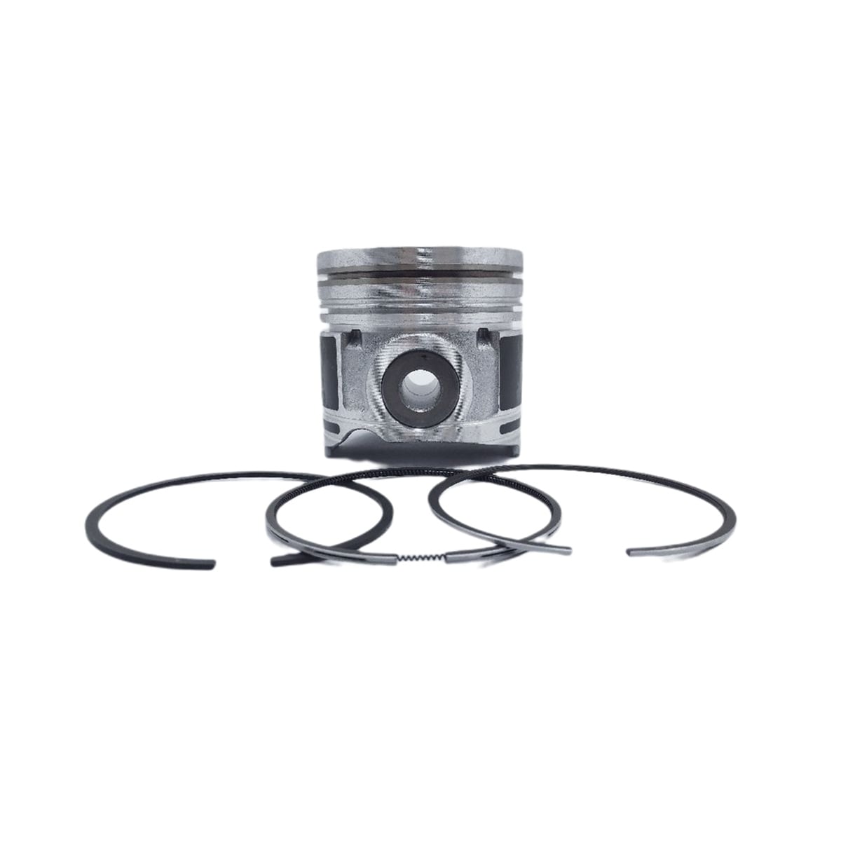 Piston + Set segmenti (STD - Diametru: 105.00 mm): SAME / LAMBORGHINI / 1000.6 ATI / 1000.6 WTI / 1000.6 WTIR / 1000.6 WTIS / ⟦03.040.6 / ⟦03.040.6