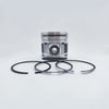 Piston + Set segmenti (STD - Diametru: 105.00 mm): SAME / LAMBORGHINI / 1000.6 ATI / 1000.6 WTI / 1000.6 WTIR / 1000.6 WTIS / ⟦03.040.6 / ⟦03.040.6