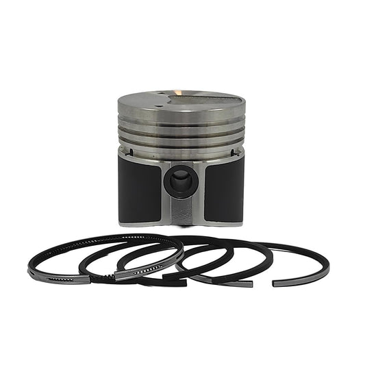Piston + Set segmenti (STD - Diametru: 73,00 mm): MITSUBISHI / K3D / K4D