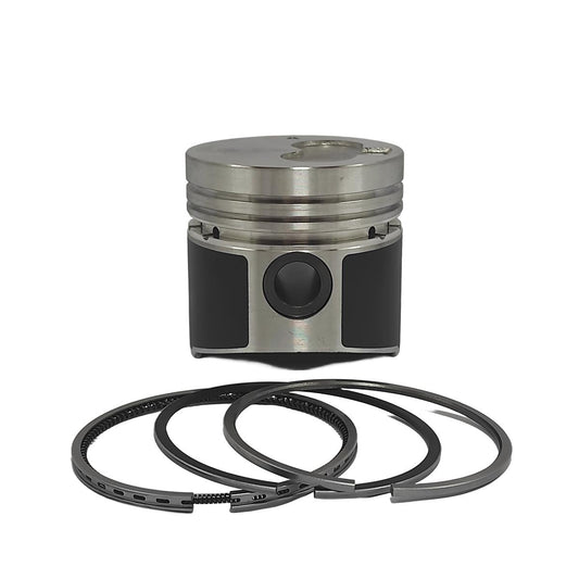 Piston + Set segmenti (STD - Diametru: 76,00 mm): MITSUBISHI / K3E / K4E / Nr. referinta: 30A17-00050