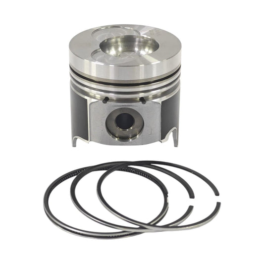 Set piston si segmenti (STD - Diametru: 84,00 mm): YANMAR / 4JH3 / Nr. referinta: 129673-22000-S / 129692-22002-S