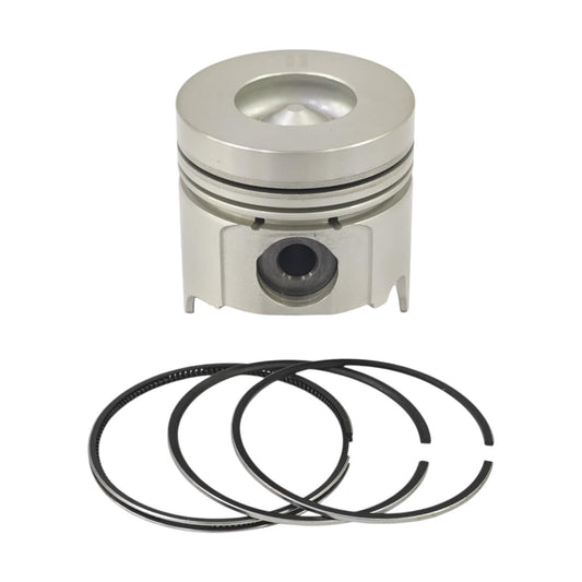 Set piston si segmenti (STD - Diametru: 84.00 mm): YANMAR / 4JH4-HTE / 4JH4-HTE1 / Nr. referinta: 129672-22021-S