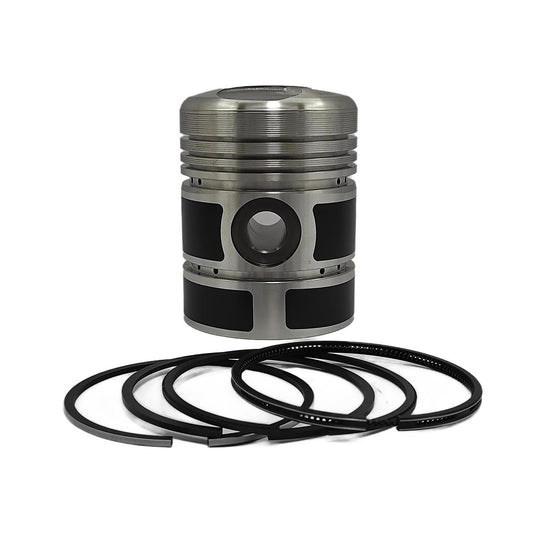 Piston + Set segmenti (STD - Diametru: 95,00 mm): DEUTZ / F1L 712 / F2L 712 / F3L 712 / F4L 712 / F6L 712