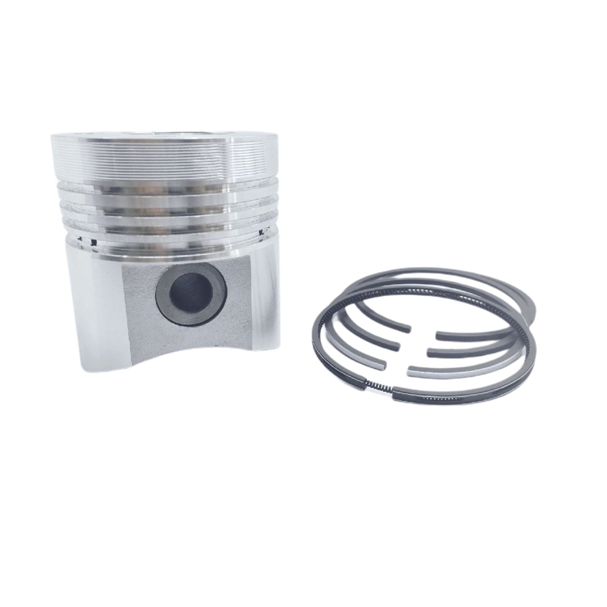 Piston + Set segmenti (STD - Diametru: 95.00 mm): LOMBARDINI / LDA 672 / LDA 673 / LDA 674 / 5LD 675-2;3