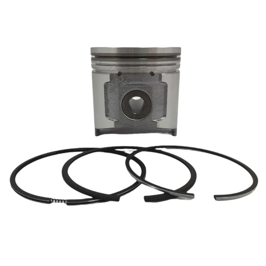 Piston + Set segmenti (STD - Diametru 98,00 mm): YANMAR / 4TNE98D / 4D98E / Nr. referinta: 129002-22080-S
