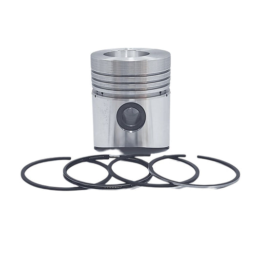 Piston + Set segmenti (STD - Diametru:100,00 mm): SAME / LAMBORGHINI / FL 1002 / FL 1003